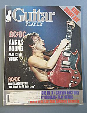 Guitar Player Magazine February 1984 Ac/dc