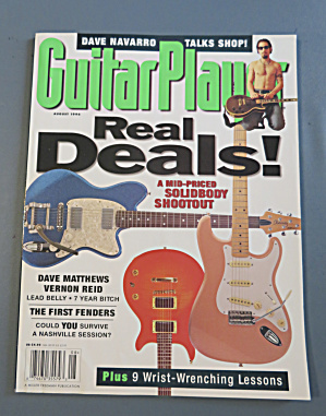 Guitar Player Magazine August 1996 Real Deals  (Image1)