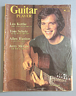 Guitar Player Magazine August 1977 Leo Kottke