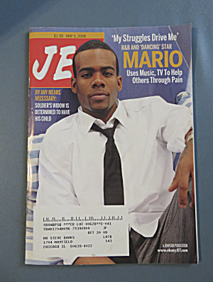 Jet Magazine May 5, 2008 Dancing Star Mario  (Image1)