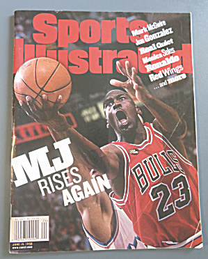 Sport Illustrated Magazine June 15, 1998 Michael Jorda