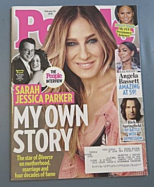 People Magazine February 26, 2018 Sarah Jessica Parker