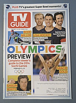 Tv Guide February 3 - 16, 2014 Olympics Preview