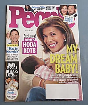 People Magazine March 20, 2017 Hoda Kotb: Dream Baby