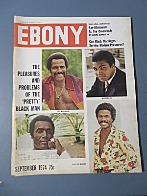 Ebony Magazine September 1974 Pretty Black Man