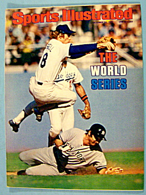 Sports Illustrated Magazine-oct 24, 1977-world Series
