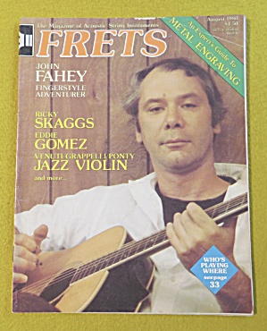 Frets Magazine August 1980 John Fahey  (Image1)