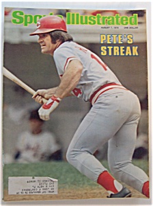 Sports Illustrated Magazine-august 7, 1978-pete Rose