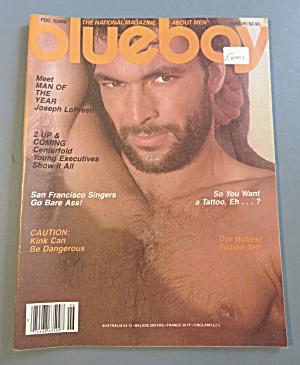 Blueboy Magazine June 1981 Joseph Lopresti
