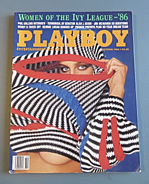 Playboy Magazine October 1986 Katherine Hushaw