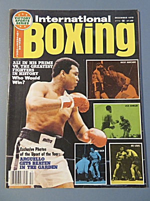 International Boxing Magazine December 1978 Ali