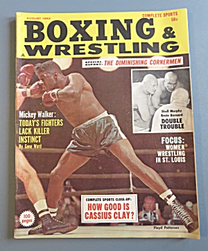 Boxing & Wrestling Magazine August 1962 Mickey Walker (Image1)