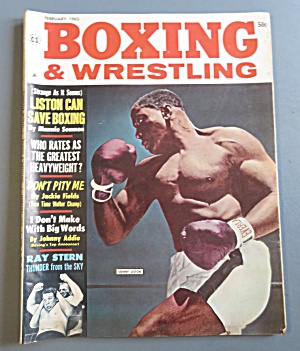 Boxing & Wrestling Magazine February 1963 Liston  (Image1)
