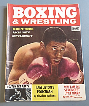 Boxing & Wrestling Magazine March 1963 Floyd Patterson (Image1)