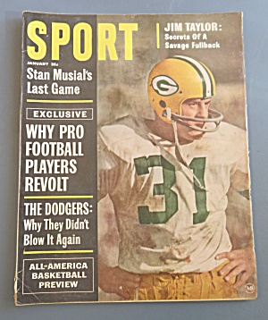 Sport Magazine January 1964 Stan Musial's Last Game