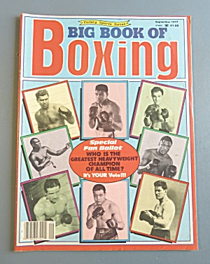 Big Book Of Boxing Magazine September 1977 Fan Ballot (Image1)