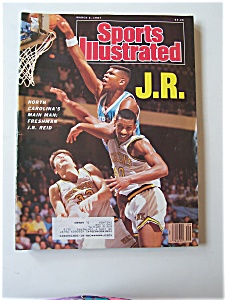 Sports Illustrated Magazine -march 2, 1987- J. R. Reid