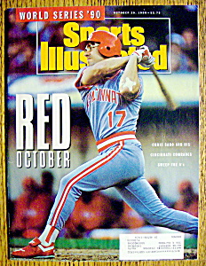 Sports Illustrated Magazine-October 29, 1990-Chris Sabo (Image1)