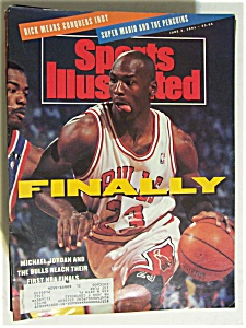 Sports Illustrated Magazine-june 3, 1991-michael Jordan