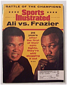 Sports Illustrated Magazine -sep 30, 1996- Ali/frazier