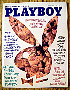 Playboy Magazine-september 1976-whitney Kaine