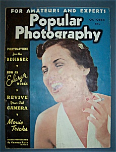Popular Photography Magazine - October 1938 (Image1)