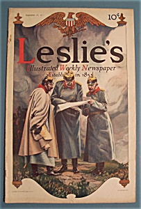 Leslie's Newspaper - September 17, 1914