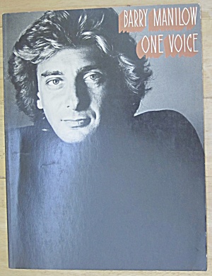 1979 Sheet Music Book Barry Manilow One Voice (Image1)