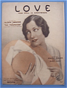 Sheet Music For 1929 Love Your Spell Is Everywhere (Image1)