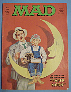 Mad Magazine-January 1974-Paper Moon (Image1)