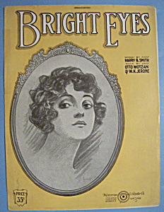 Sheet Music For 1920 Bright Eyes (Image1)