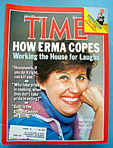 Time Magazine-july 2, 1984-author Erma Bombeck