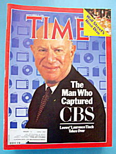 Time Magazine - September 22, 1986 - Laurence Tisch