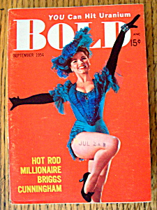 Bold Magazine September 1954 Briggs Cunningham