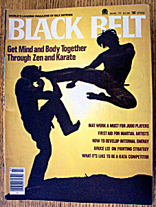 Black Belt Magazine June 1977 Bruce Lee On Fighting (Image1)