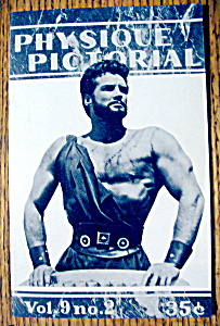 Physique Pictorial Summer 1959-steve Reeves-gay Int.