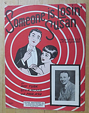 1926 Someone Is Losin' Susan Sheet Music  (Image1)