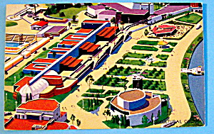 Agricultural Building Postcard-1933 Century Of Progress