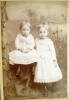 Click to view larger image of Sisterly Love - Cabinet Photo of Young Sisters (Image2)