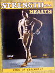 Click to view larger image of Pete Jacobs 1947 Strength & Health Magazine Cover (Image2)
