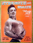 George Eiferman 1948 Strength & Health Magazine Cover