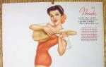 Click to view larger image of Alberto Vargas Pin Up-November 1946-Calendar Esquire (Image2)