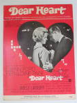 Click to view larger image of 1964 Dear Heart with Glenn Ford & Geraldine Page (Image2)