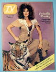 Click to view larger image of TV Week October 5-11, 1980 Priscilla Presley & Tiger (Image1)