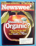Click to view larger image of Newsweek Magazine-September 30, 2002-Buy Organic (Image1)