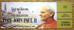 Click here to enlarge image and see more about item 15331: Pope John Paul II Concert Ticket October 5, 1979