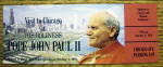 Click here to enlarge image and see more about item 15332: Pope John Paul II Concert Ticket October 4, 1979