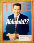 Time Magazine August 18, 2003 Arnold Schwarzenegger