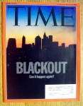 Click to view larger image of Time Magazine August 25, 2003 Blackout (Image1)