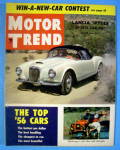 Click to view larger image of Motor Trend Magazine August 1956 Lancia Spyder (Image1)